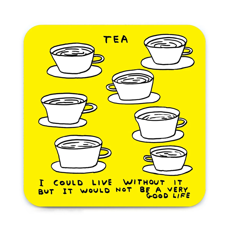 (預購11/15)Live Without Tea 杯墊