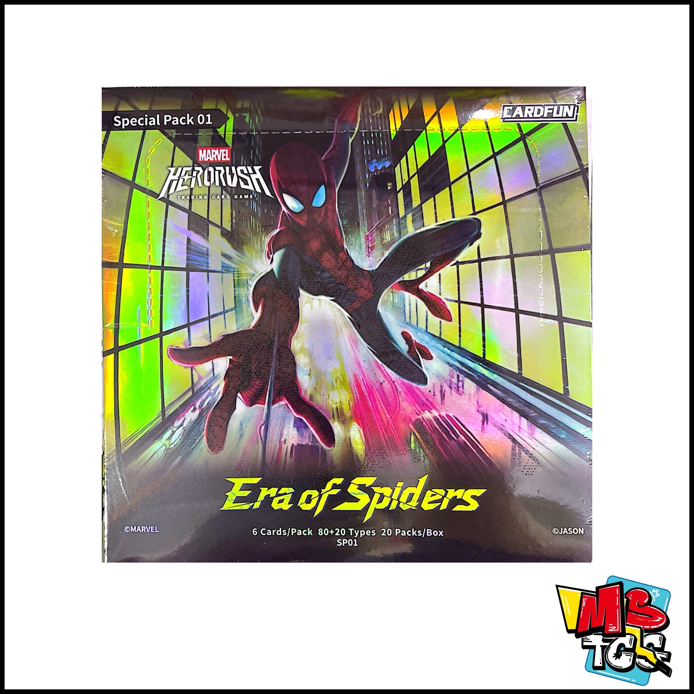 Card.fun - 補充包 - 超英擊戰 漫威對戰卡牌 SPECIAL PACK Booster
