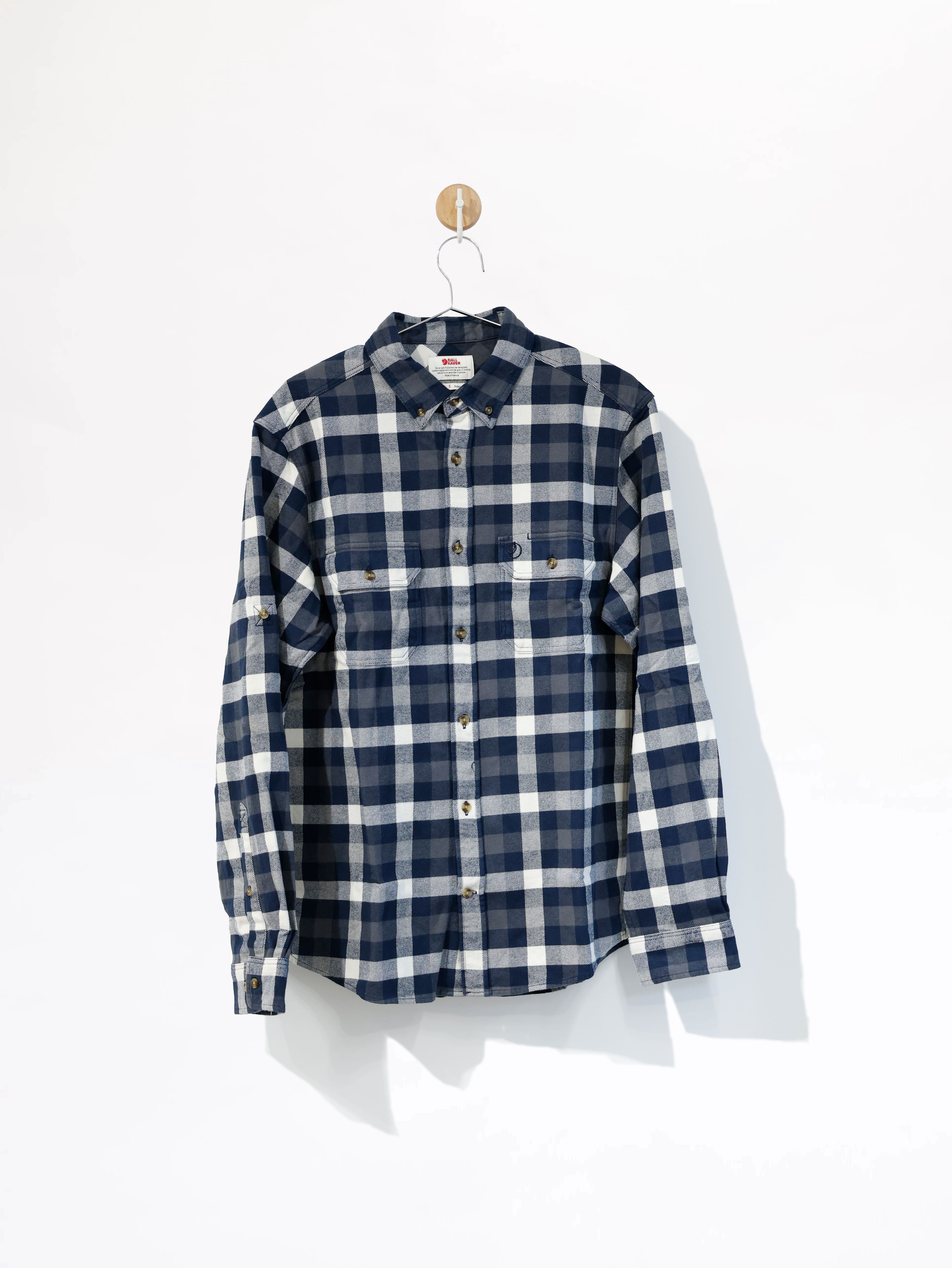 Fjallraven 男 Skog Relaxed Shirt 格紋長袖襯衫 FR12600355