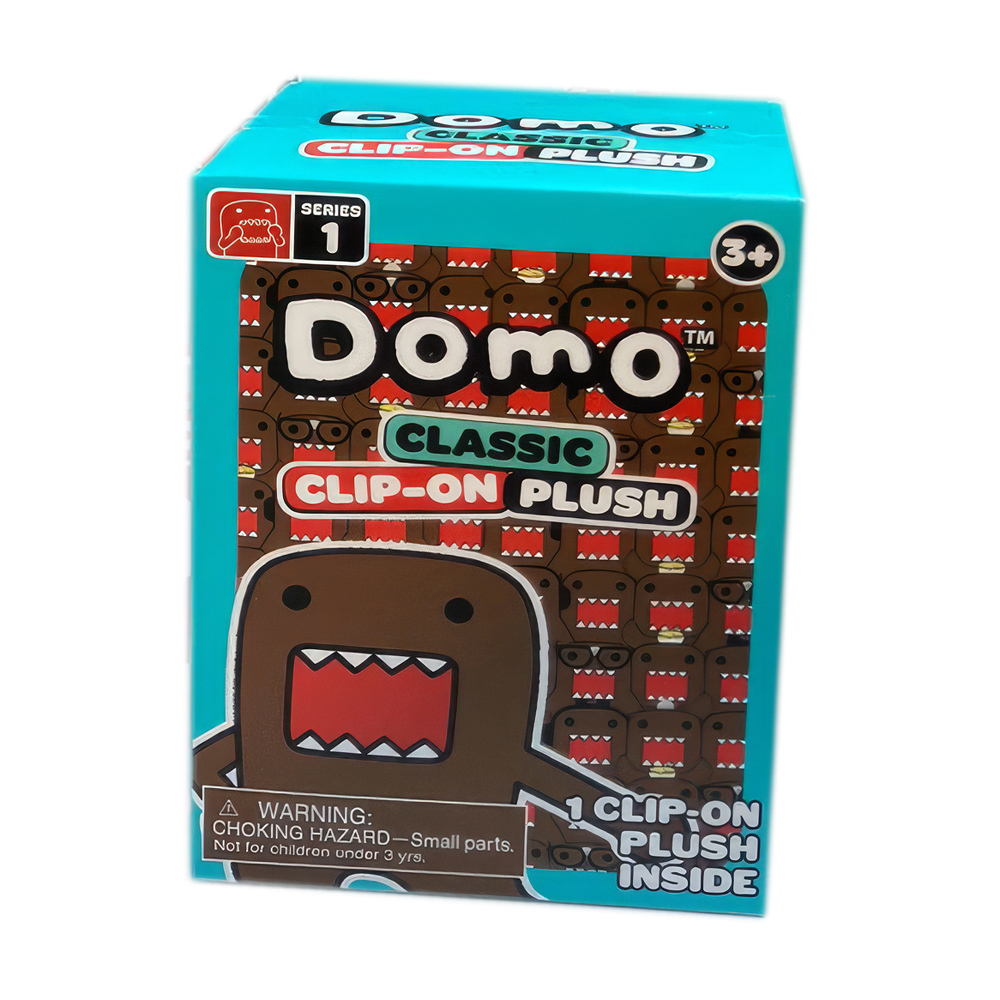 Domo君-4吋絨毛小吊飾驚喜盒 隨機一個