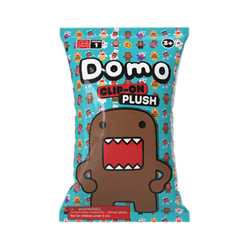 Domo君-4吋可愛絨毛吊飾驚喜包 隨機一個