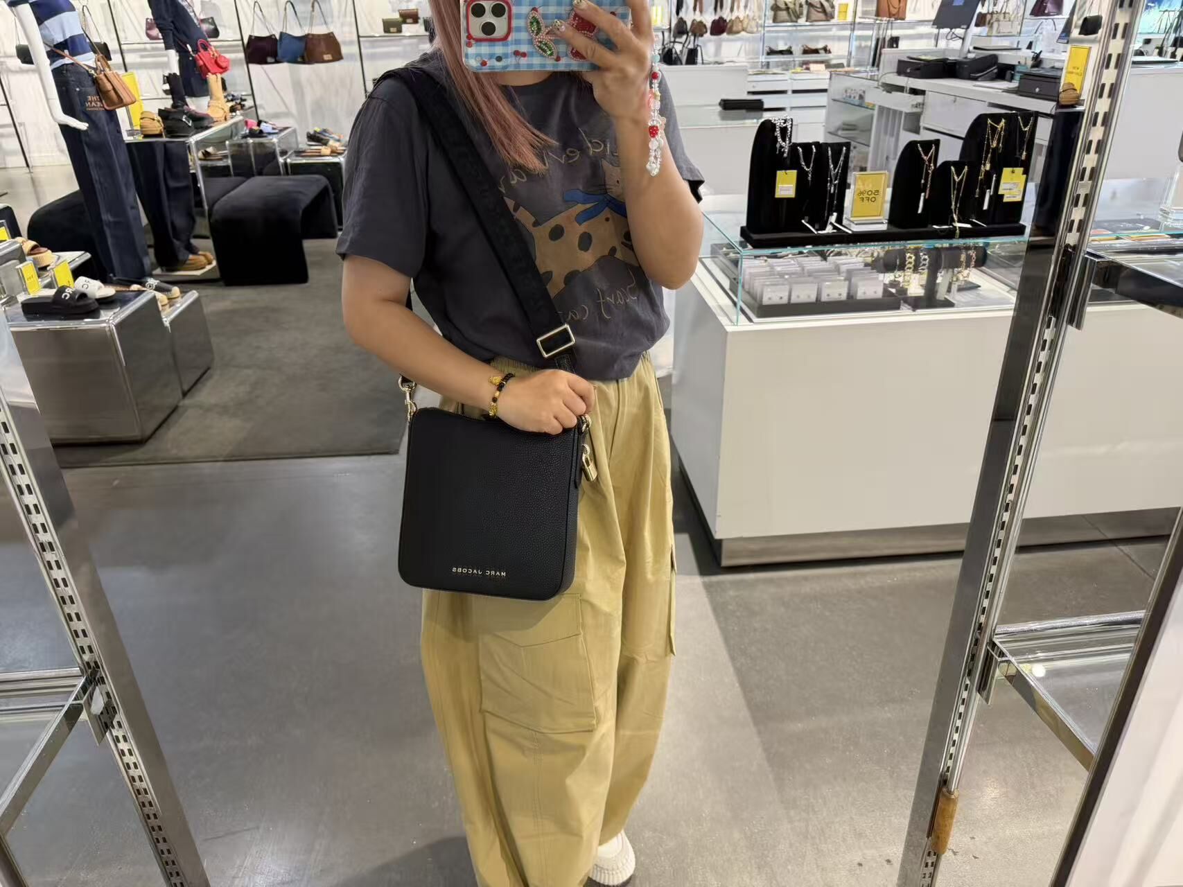 【直播】Marc Jacobs LX100230 荔枝紋斜咩包