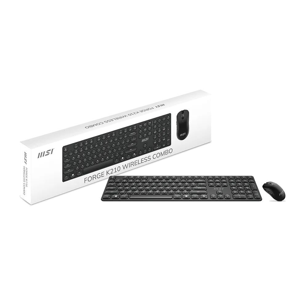 MSI 微星 FORGE K210 W COMBO TC 鍵鼠組