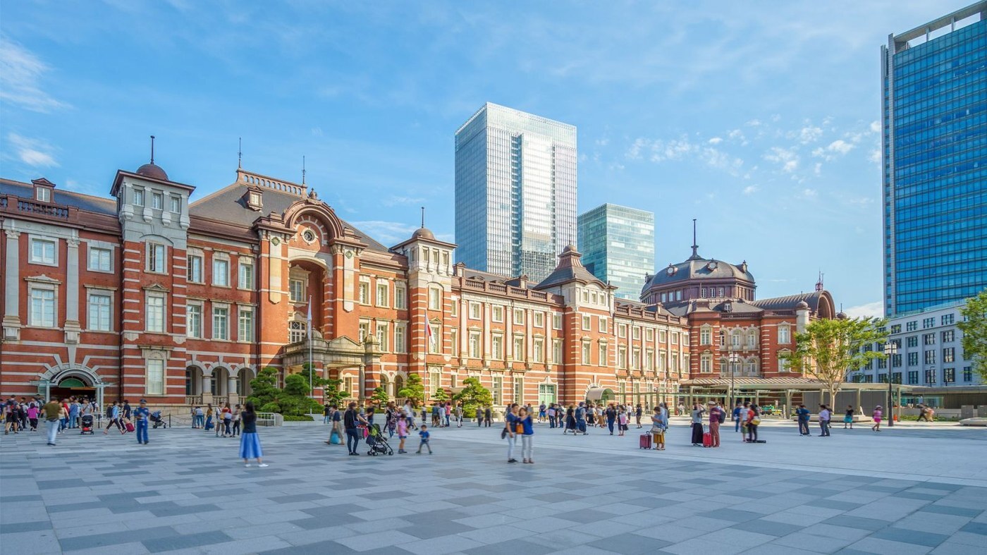 東京站丸之內站舍紅磚建築