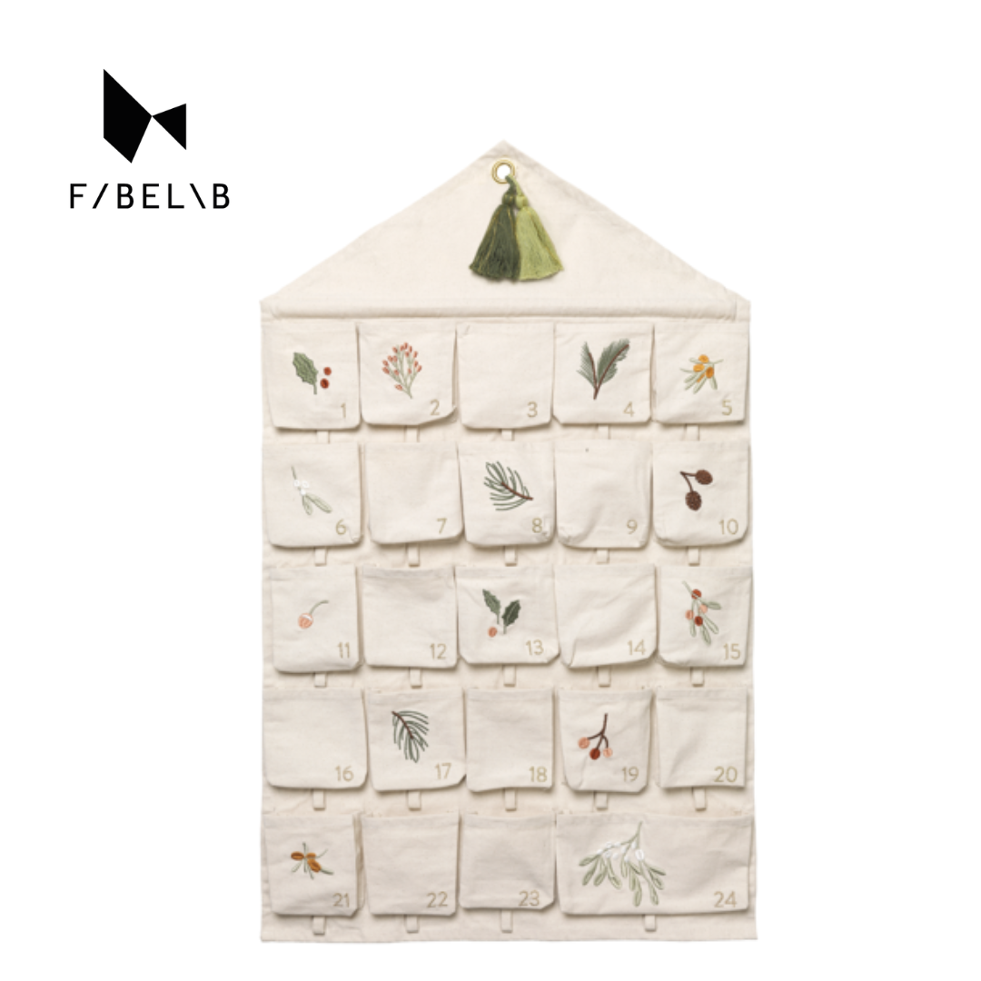 Fabelab Embroidery Wall Calendar