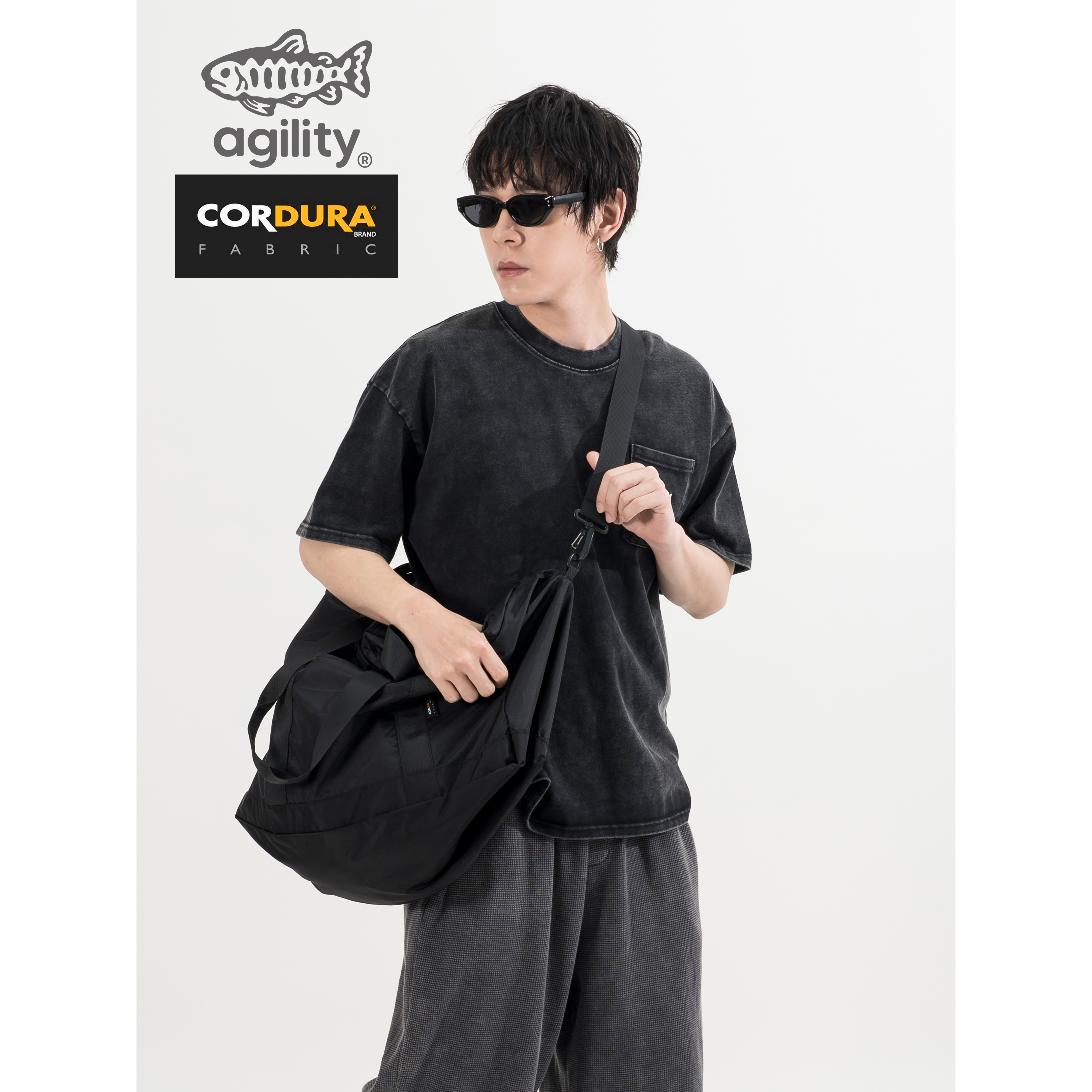 AGILITY Cordura® Boston Bag 20L 改良版 中型 波士頓 旅行包 [K95]