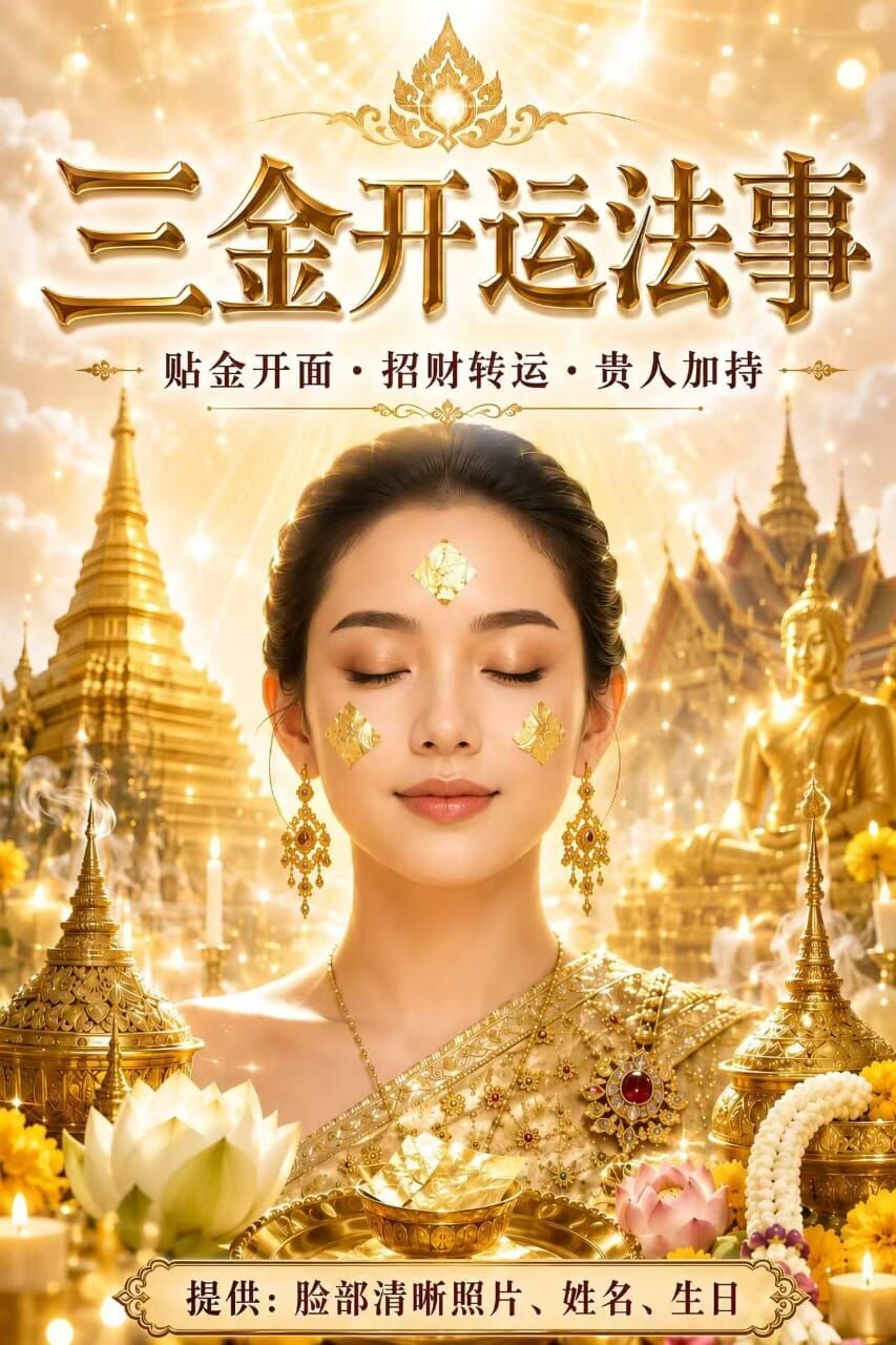 【三金開運法事】10/3