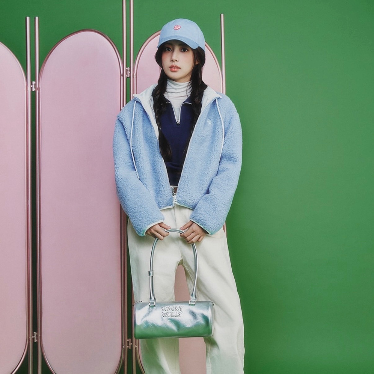 【隨時截單！限時優惠預訂】韓國WHAT IT ISN'T WOMEN FLORY SHEARLING JACKET（2色）