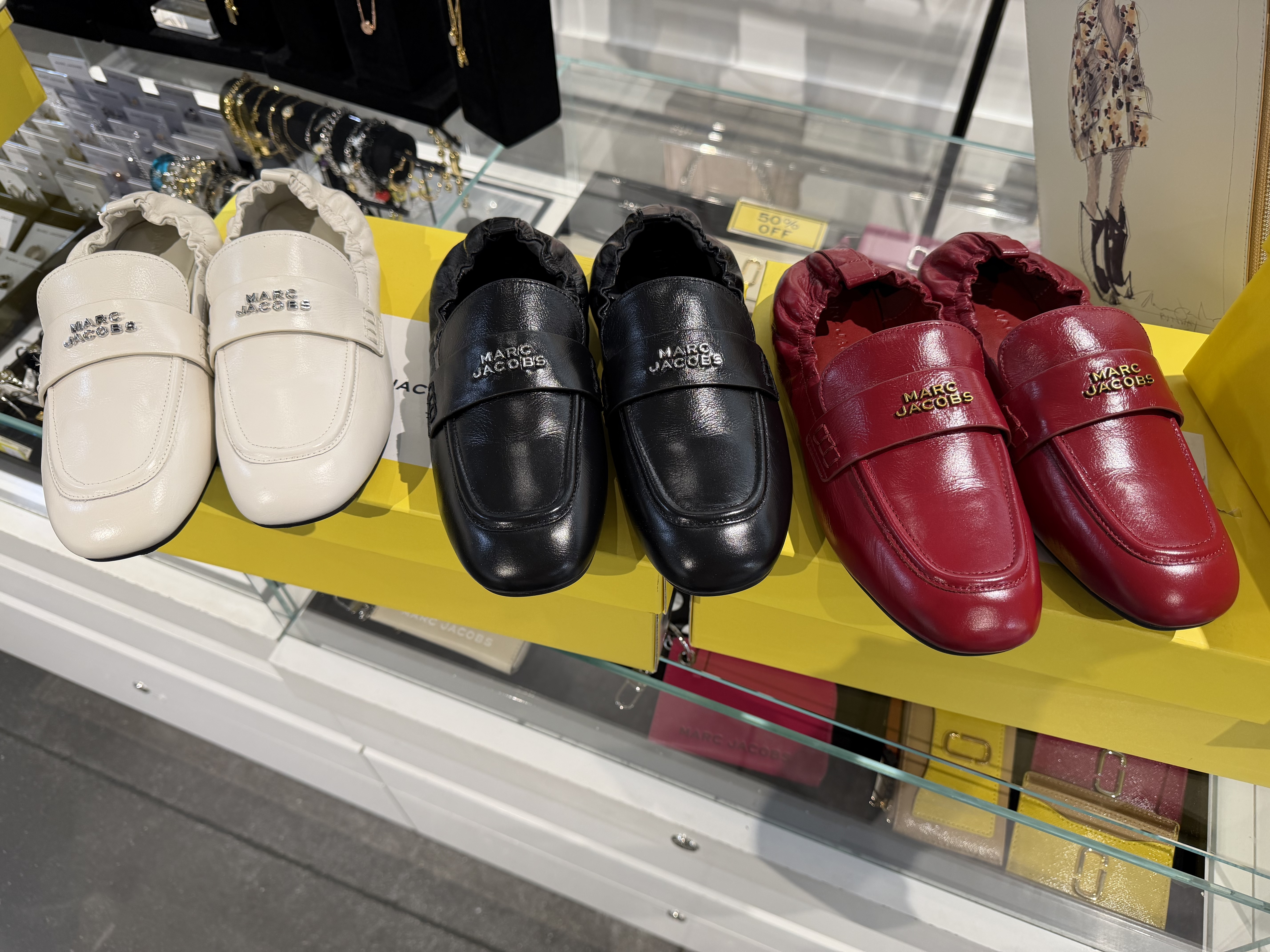 【直播】Marc Jacobs LX100236 The Leather Jude 樂福鞋