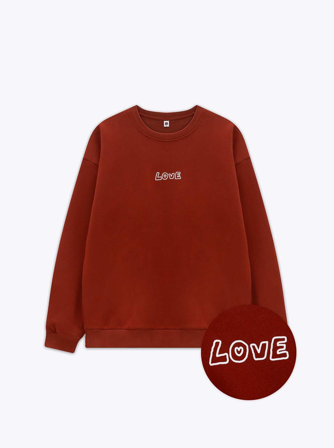 愛心手寫字母印花大學TEE【親子款】