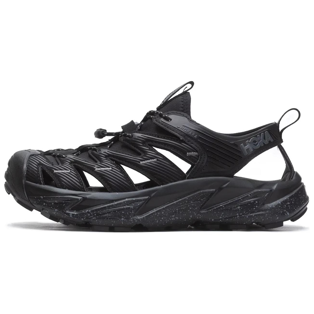 HOKA ONE ONE Hopara系列 霍帕拉 舒適休閒潮流 戶外 涉水 護趾涼鞋 溯溪鞋 男女同款 黑色