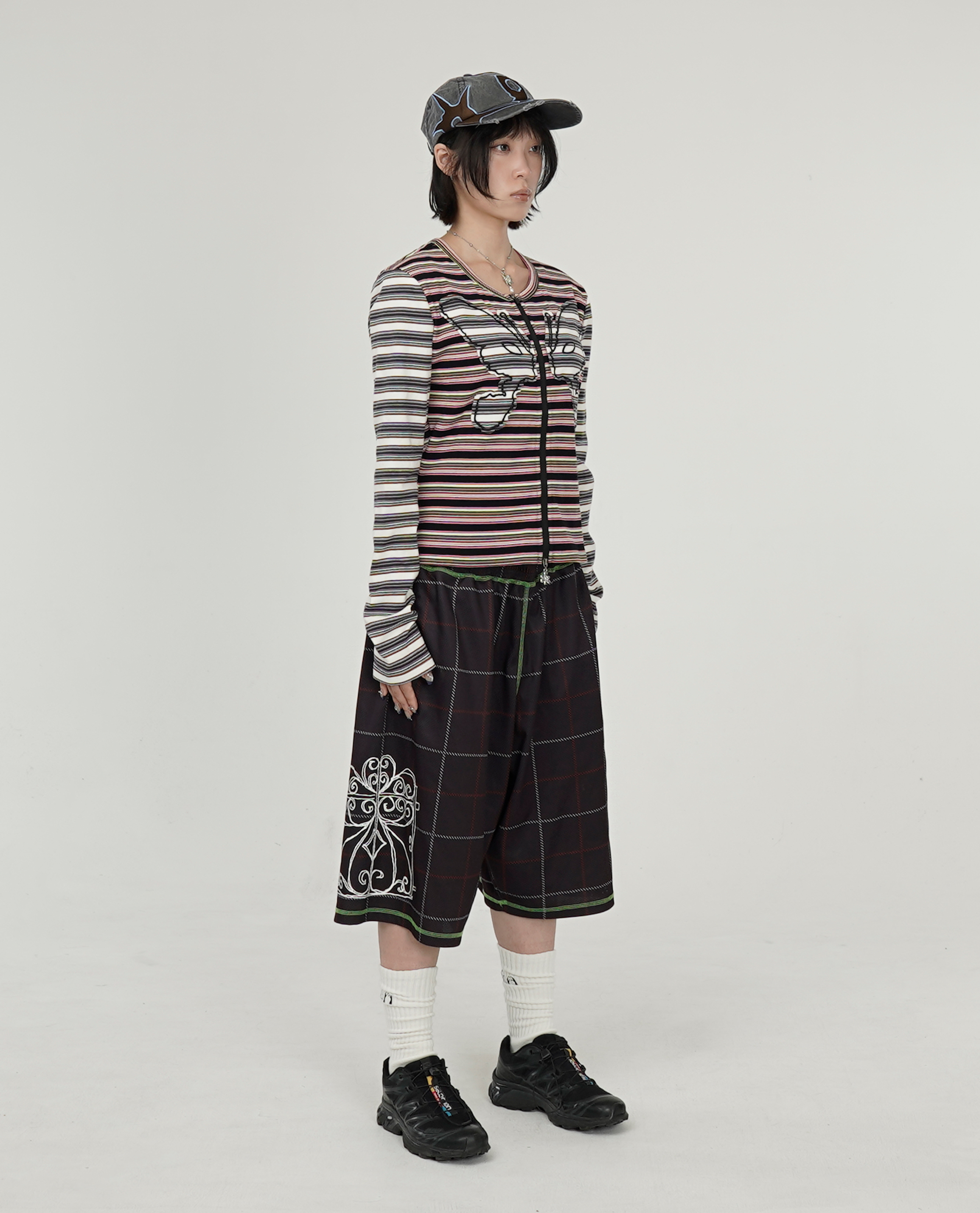 P.A.M. LINE WALK STRIPED CARDIGAN - 26FW