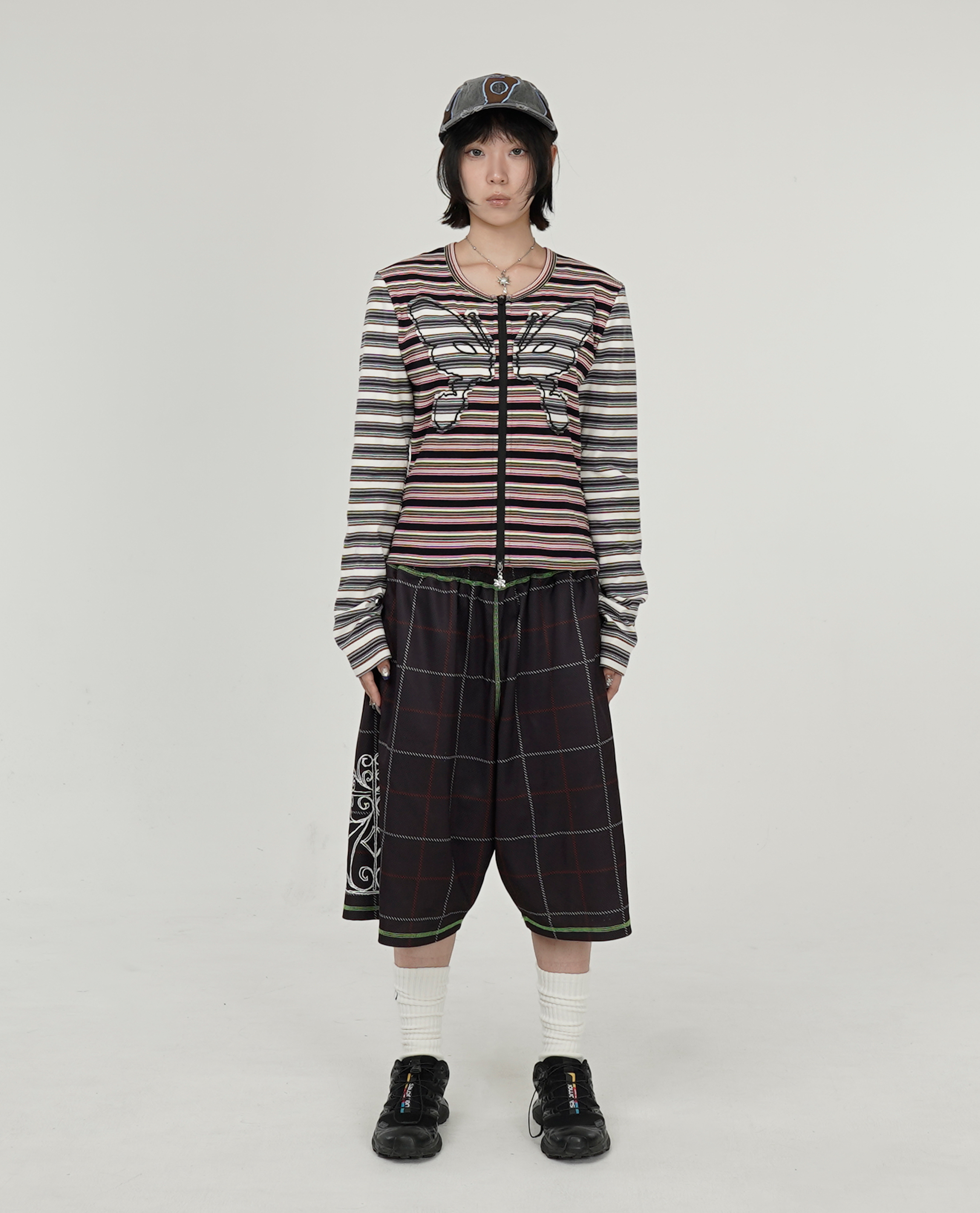P.A.M. LINE WALK STRIPED CARDIGAN - 26FW