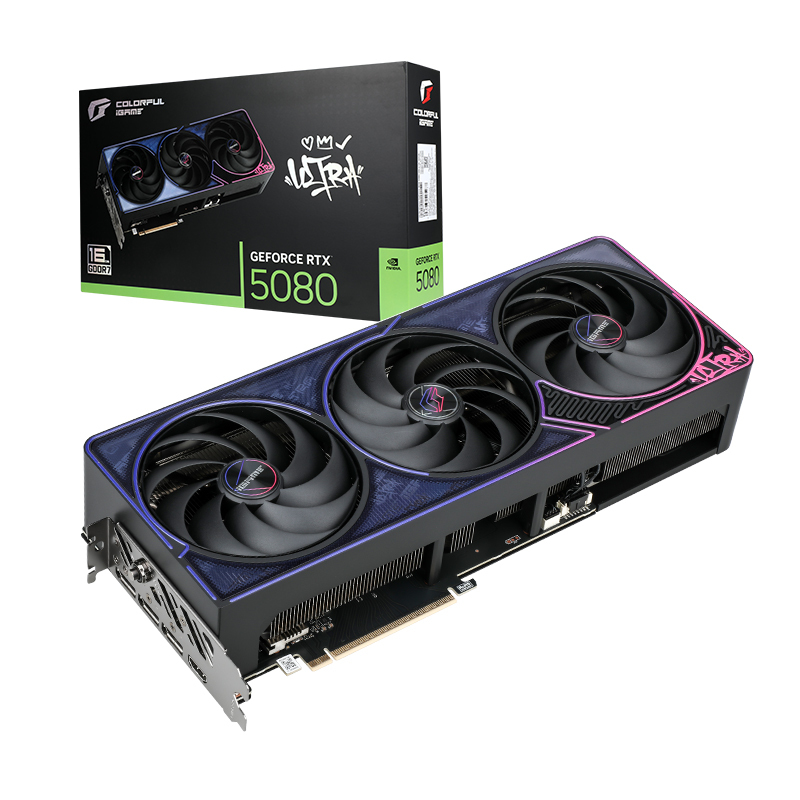 Colorful iGame GeForce RTX 5080 Ultra OC 16GB V2-V 顯示卡