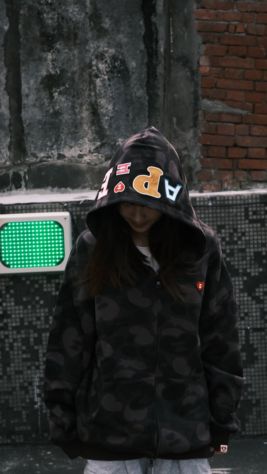 APEE 迷彩 連帽外套 0PXHJAF00816R