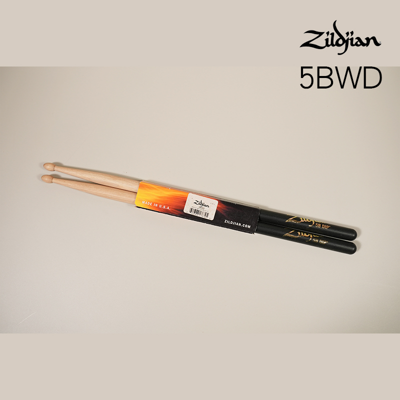 福利品 出清 Zildjian 5BWD 黑膠防滑握把 鼓棒  一雙售