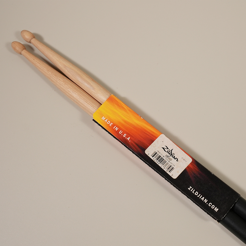 福利品 出清 Zildjian 5BWD 黑膠防滑握把 鼓棒  一雙售