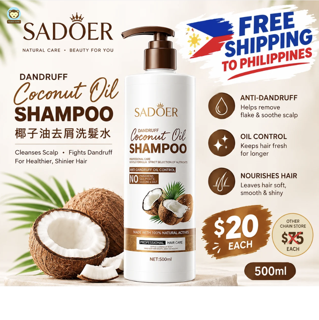 PH FS - SADOER 椰子油去屑洗髮水 500ml