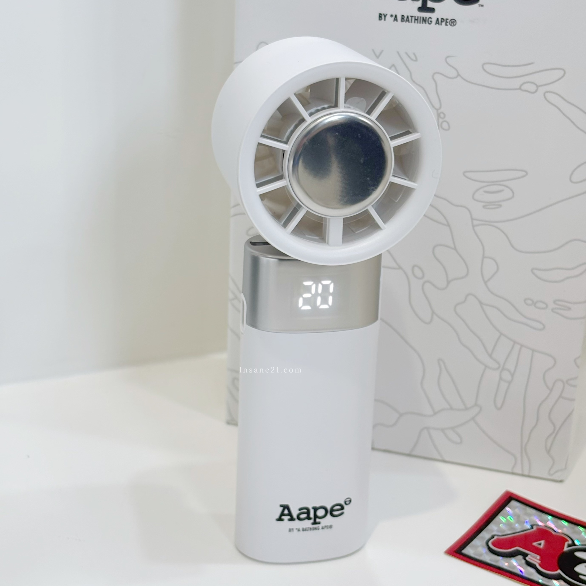 AAPE PORTABLE COOL FAN 隨身攜帶 風扇 製冷 充電式