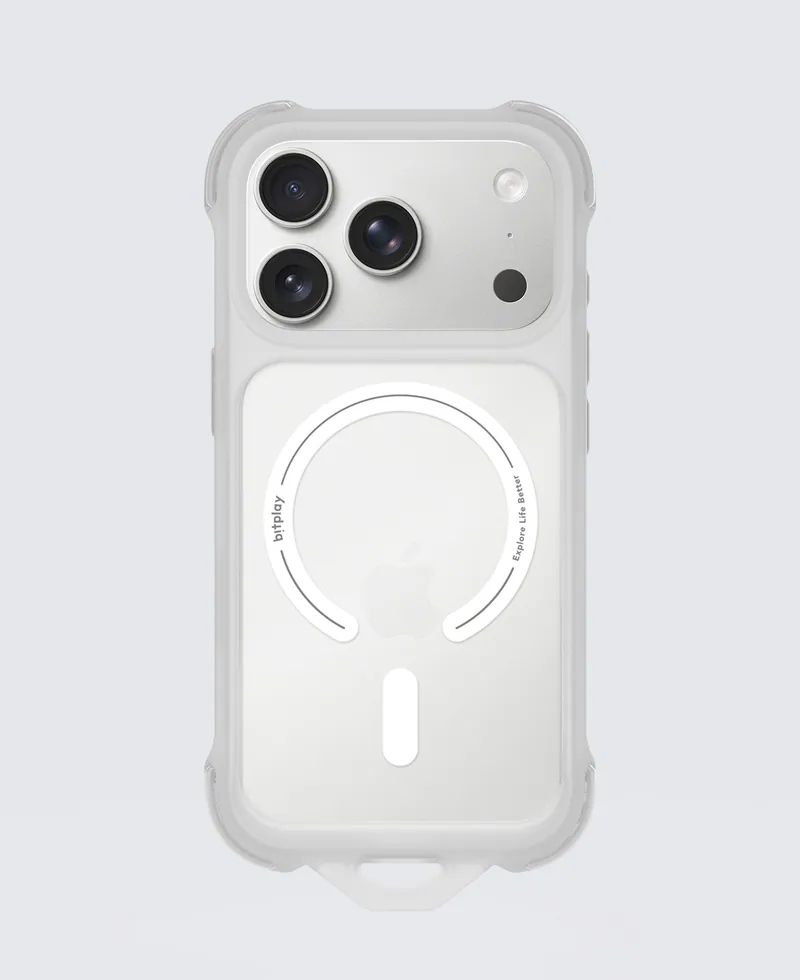 bitplay｜iPhone 18Pro／17Pro 系列 磁吸四角氣囊防摔手機殼