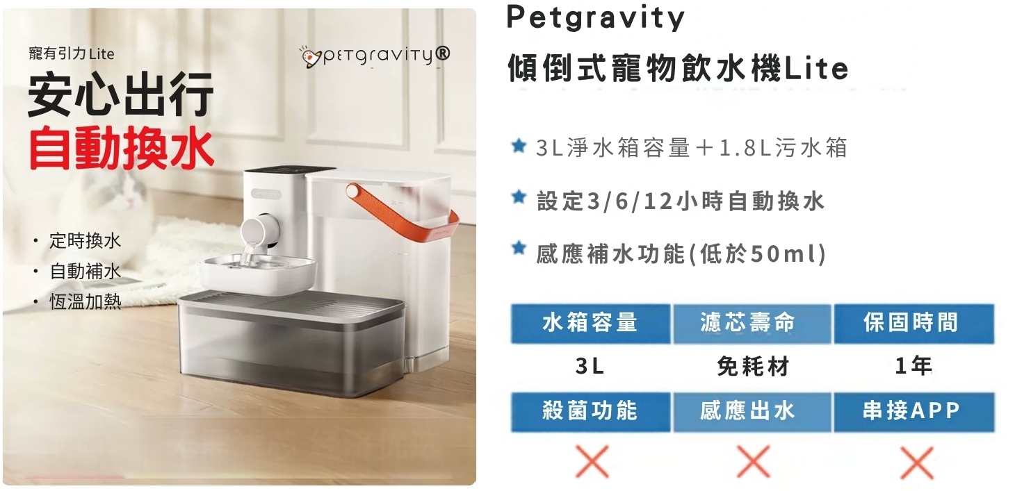 寵有引力寵物飲水機二代LITE