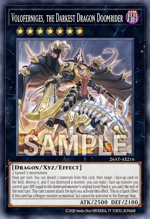 26AT-AE216 Voloferniges, the Darkest Dragon Doomrider (N)