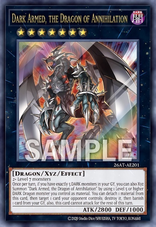 26AT-AE201 Dark Armed, the Dragon of Annihilation (UR)