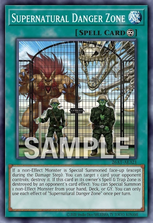 26AT-AE321 Supernatural Danger Zone (N)