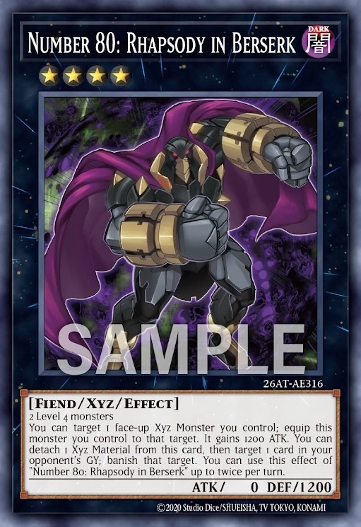 26AT-AE316 Number 80: Rhapsody in Berserk (N)