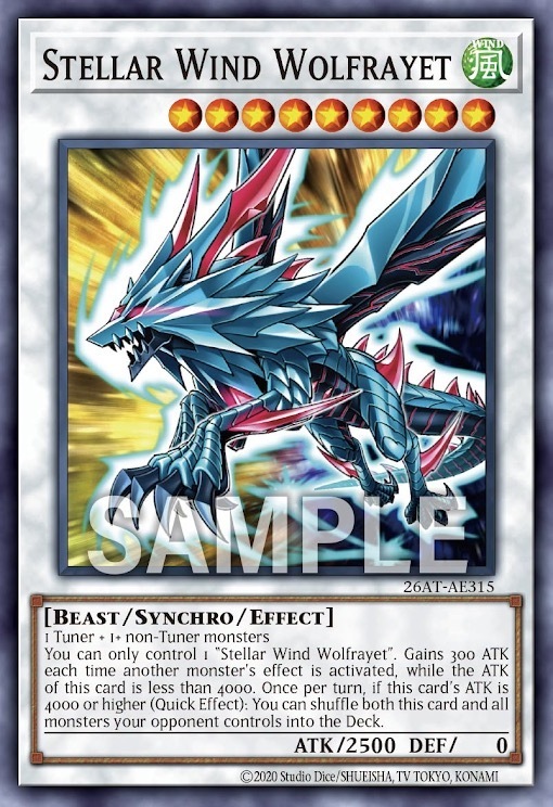 26AT-AE315 Stellar Wind Wolfrayet (N)