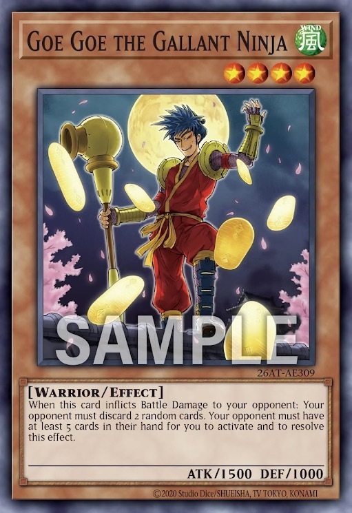 26AT-AE309 Goe Goe the Gallant Ninja (N)