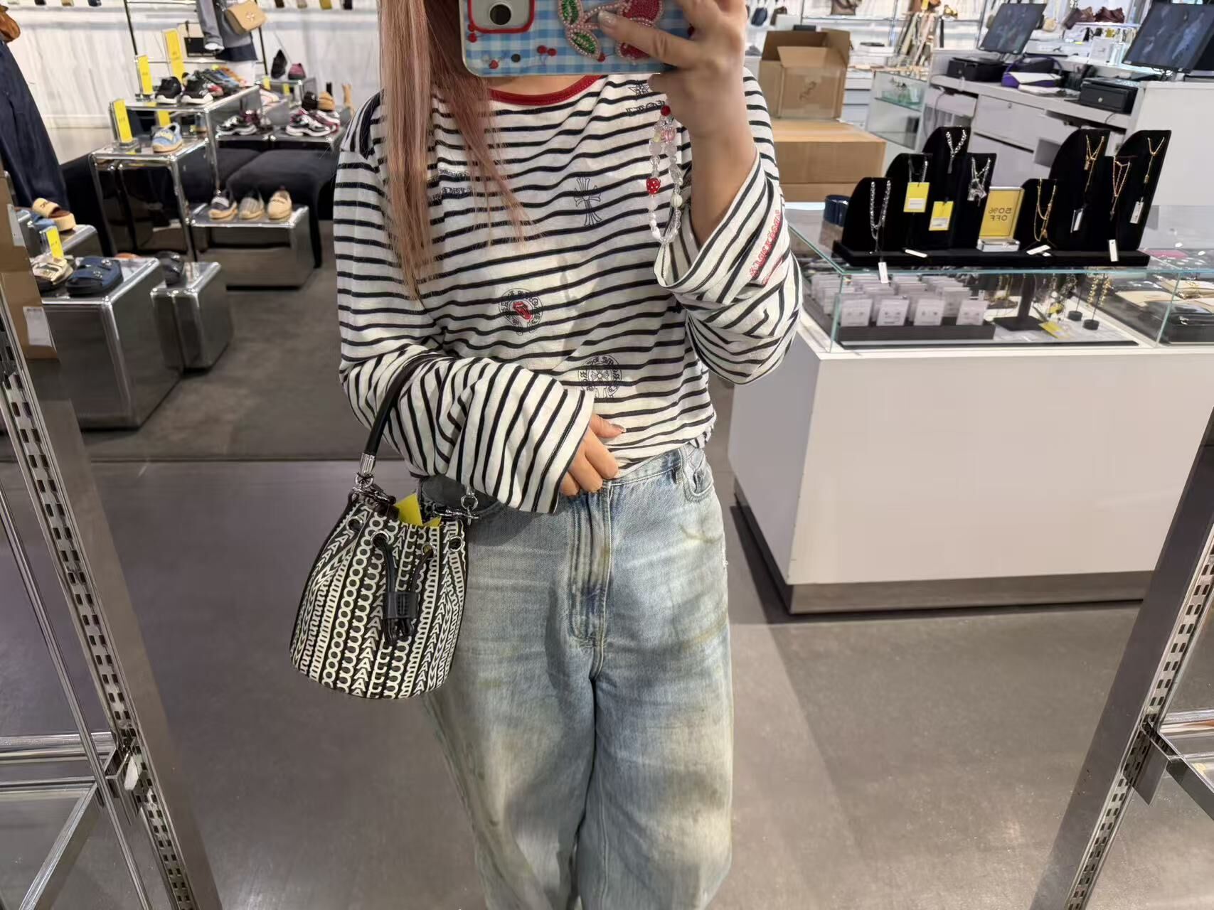 【直播】Marc Jacobs LX100259 LOGO 水桶包