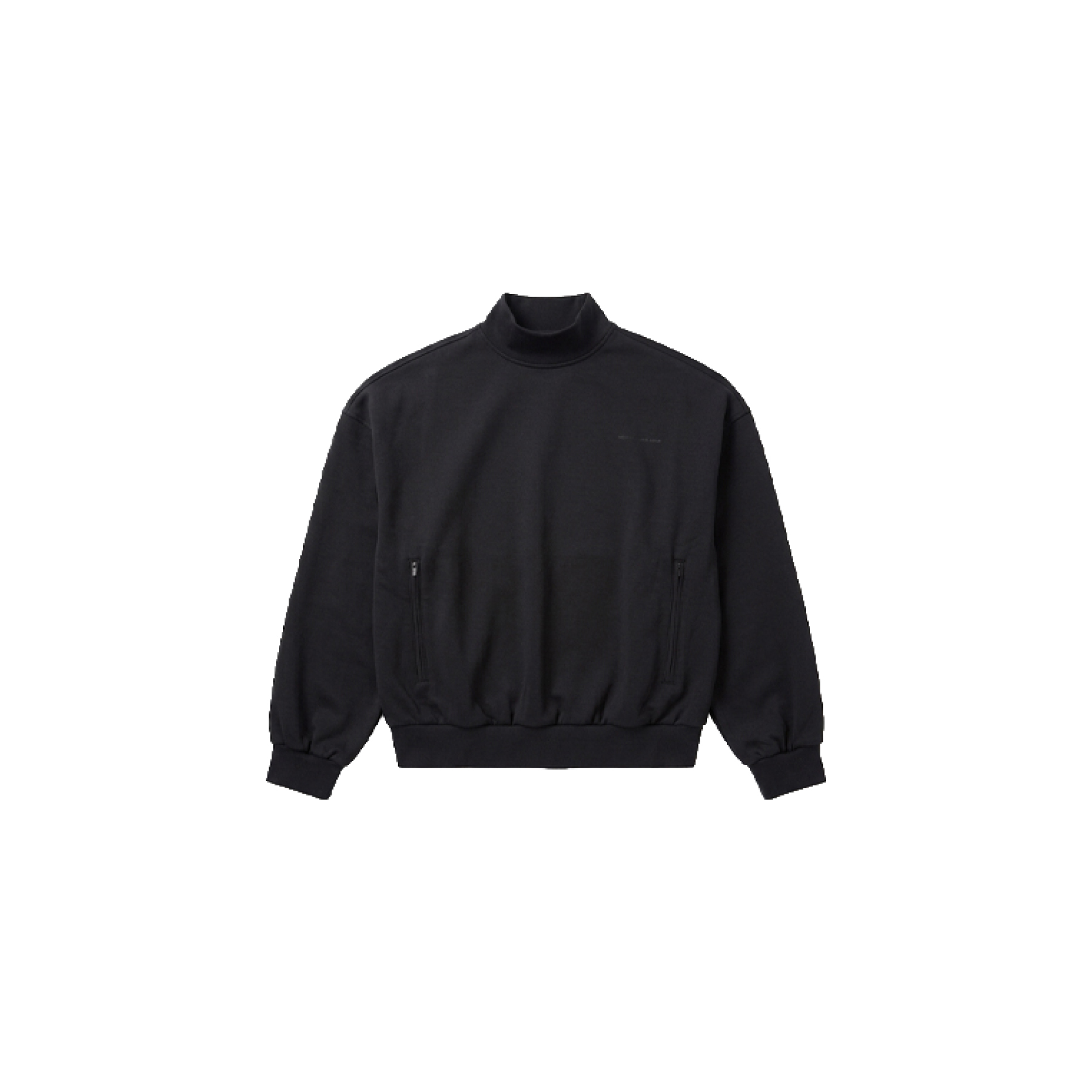Jobdatasheet D59 Basic Mock Neck Embroidered Sweatshirt 基礎 微高領 刺繡 衛衣