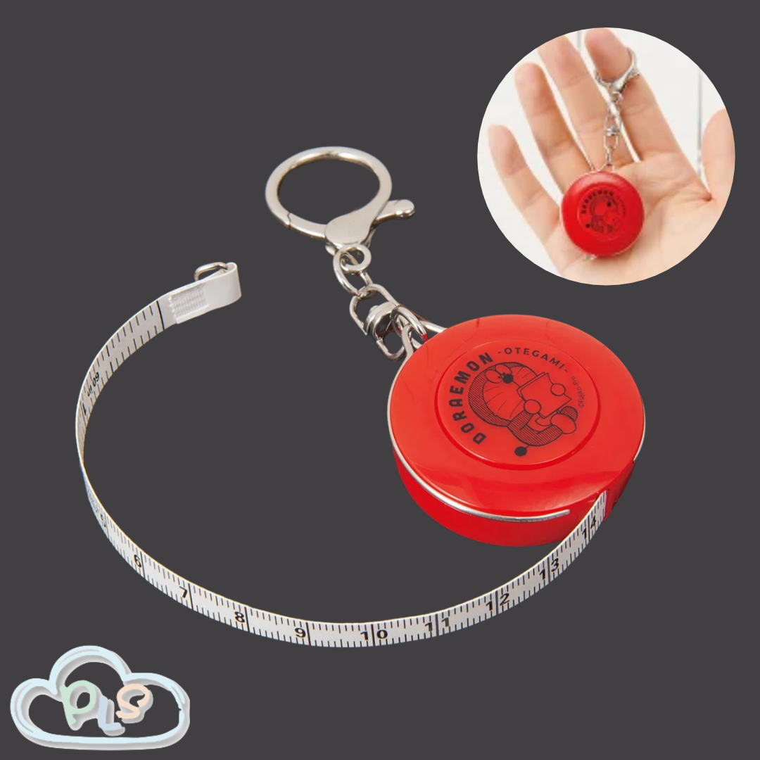 Mini Measuring Tape For Sending Letters Doraemon Japan Post Office Exclusive Light Blue #73003-1