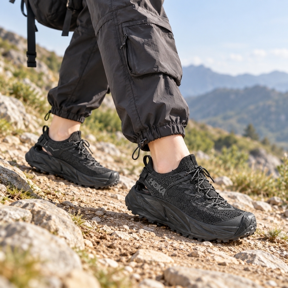 HOKA ONE ONE HOPARA 2 霍帕拉 舒適 低幫 生活休閒鞋 水陸兩用 戶外護趾涼鞋 女款 雙色