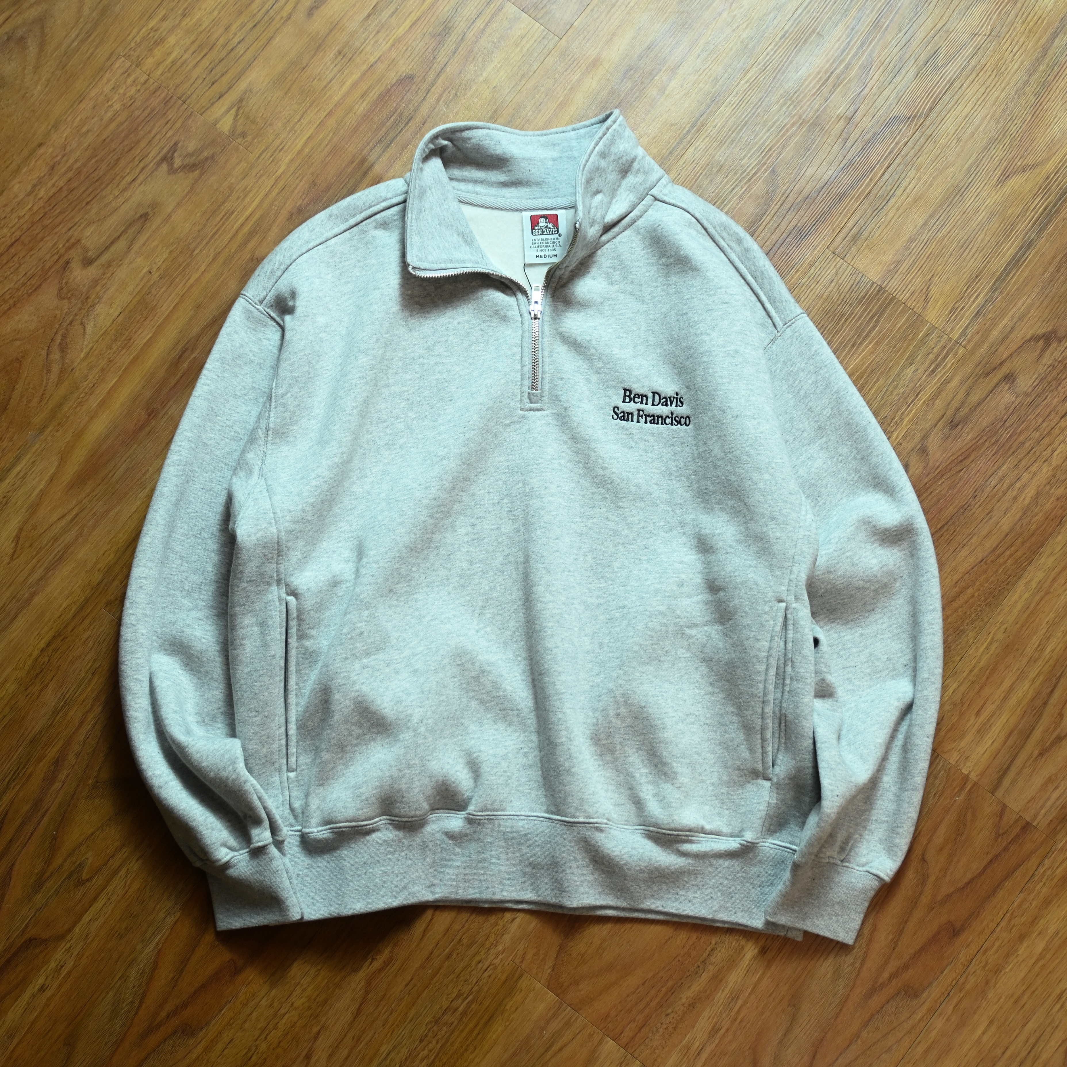 Ben Davis JP BD Sweat Half Zip Sweatshirt