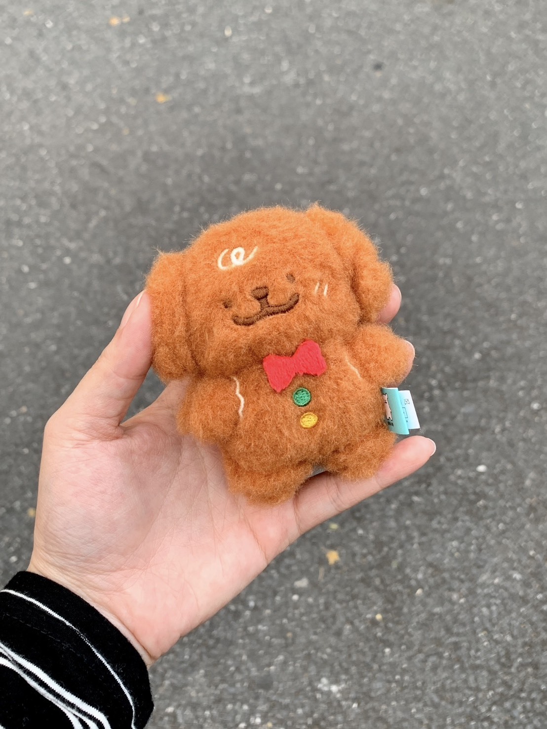 正版授權 線條小狗 姜餅系列 毛絨 掛件
