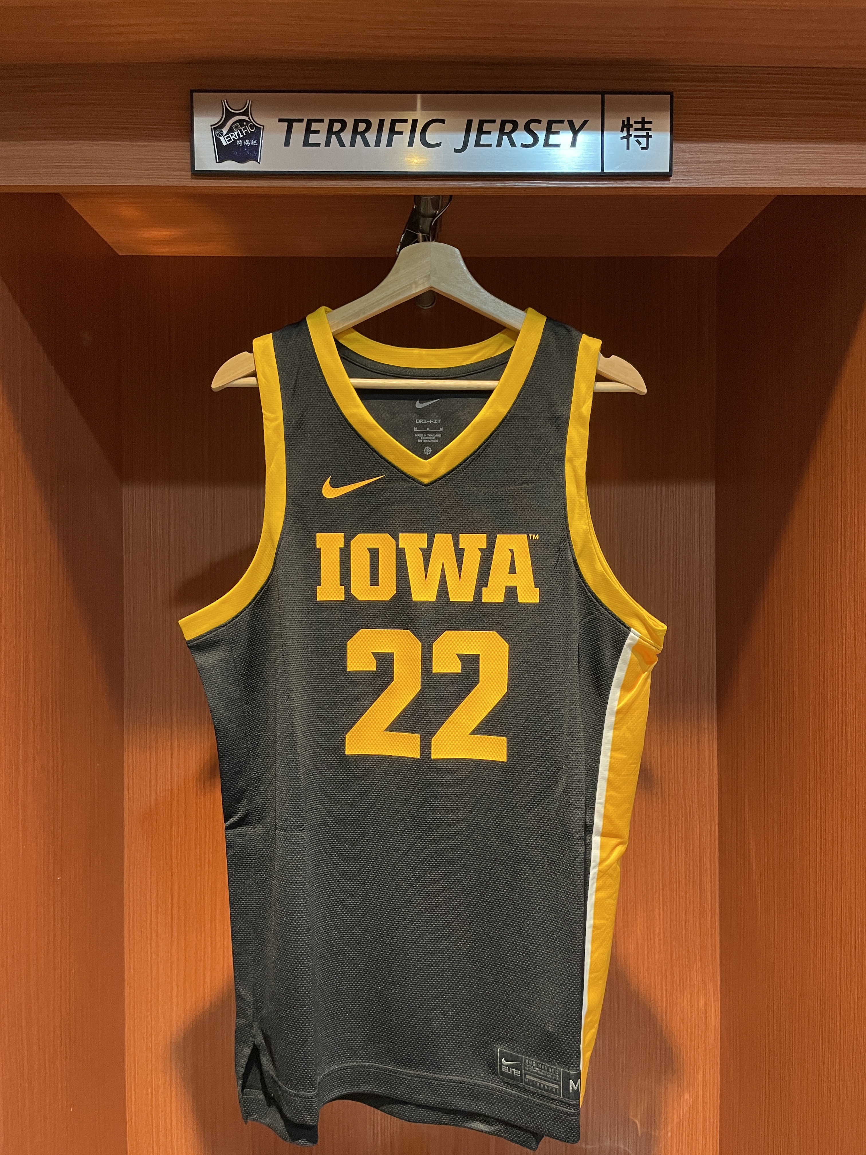 WNBA球衣 Caitlin Clark Iowa Hawkeyes 愛荷華大學黑 Home Nike Replica 球迷版 燙印 全新