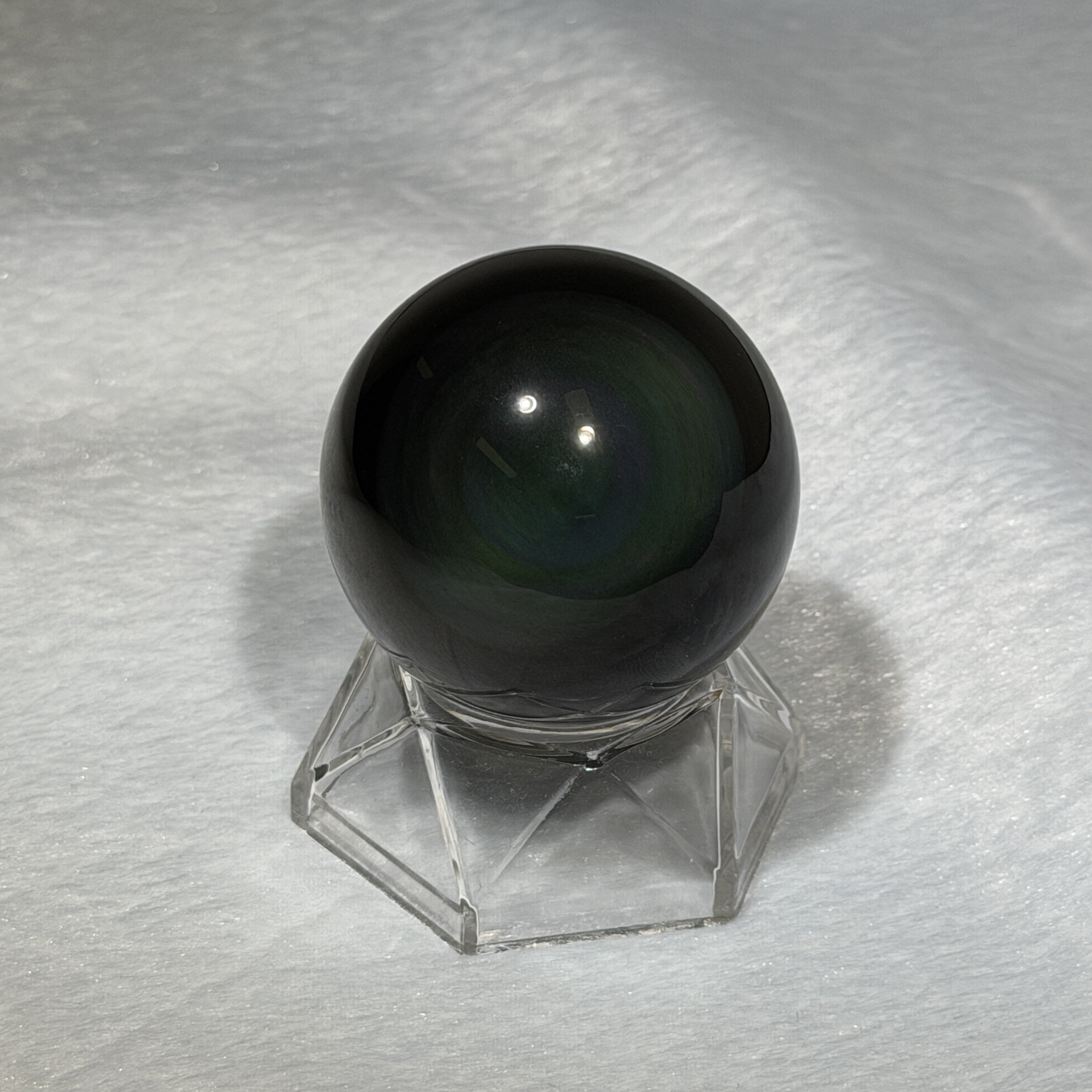 彩虹黑曜石球 5.1cm RBB1854