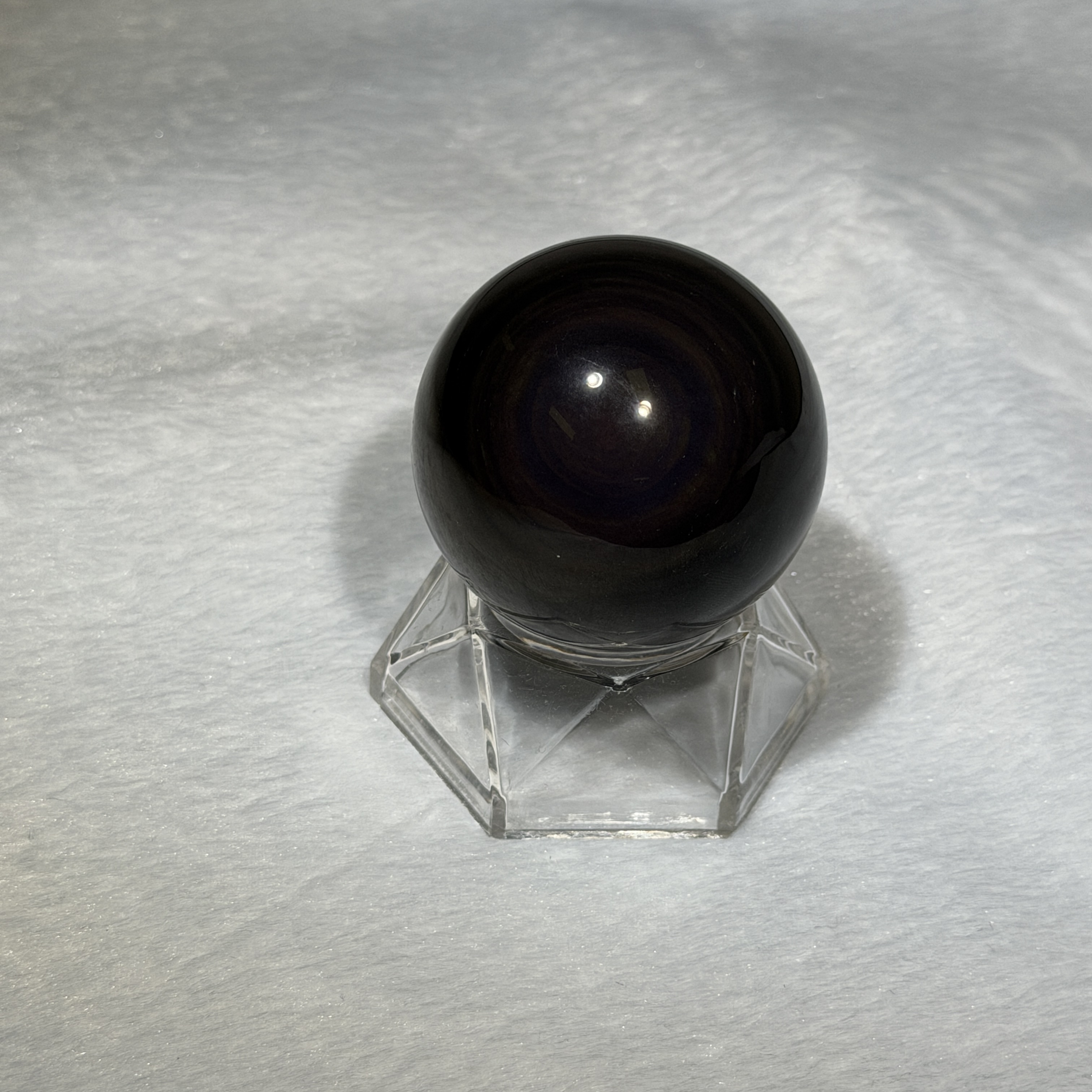 彩虹黑曜石球 4.9cm RBB1859
