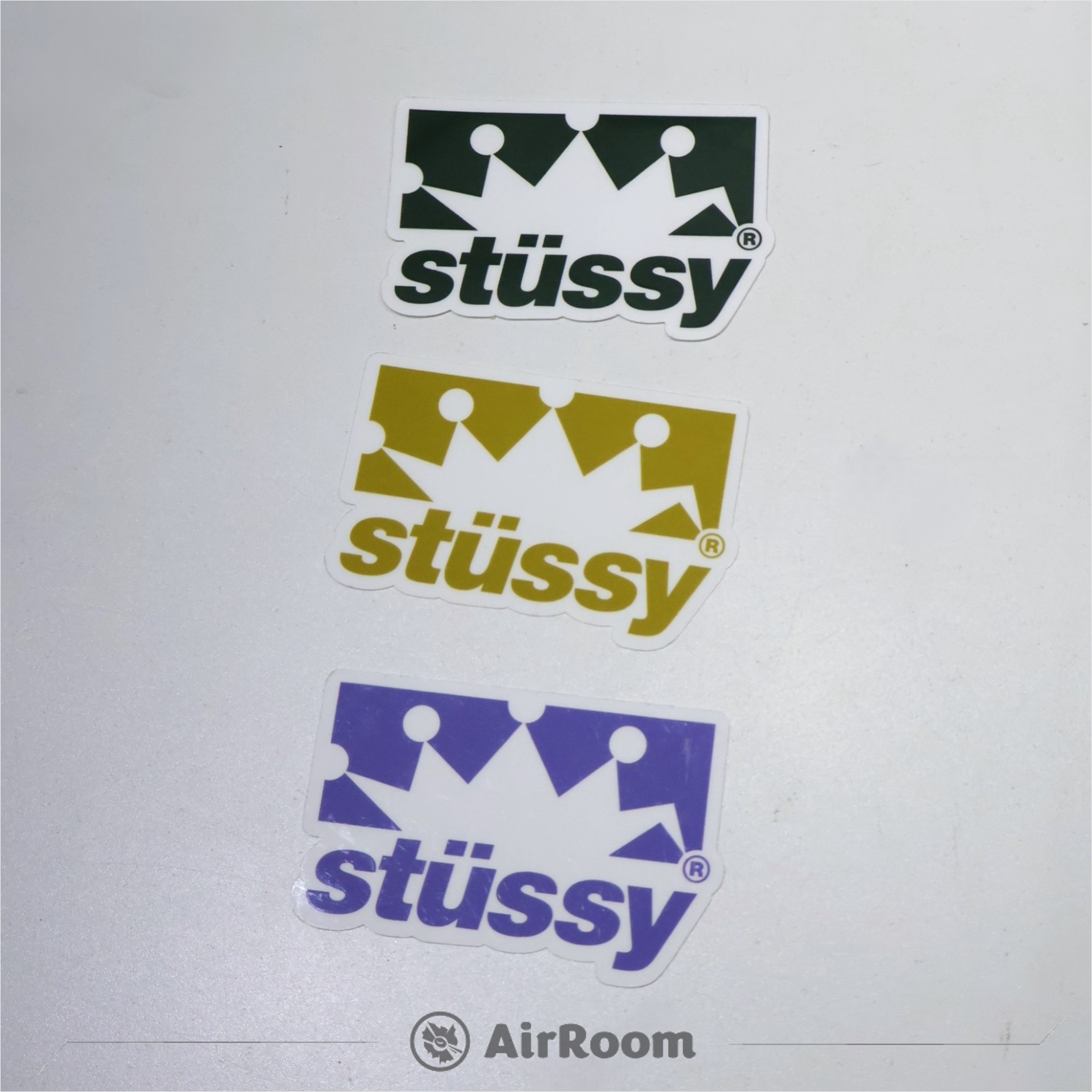 2026SS STUSSY LOGO 皇冠 文字 貼紙 現貨