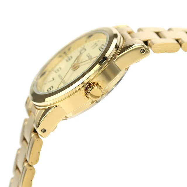 萬年鐘錶 - CASIO 卡西歐 金色復古經典數字款女錶 LTP-V001G-9B 錶徑25MM