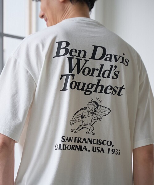 日本 Ben Davis x coen Back Print T-Shirt [106796788]