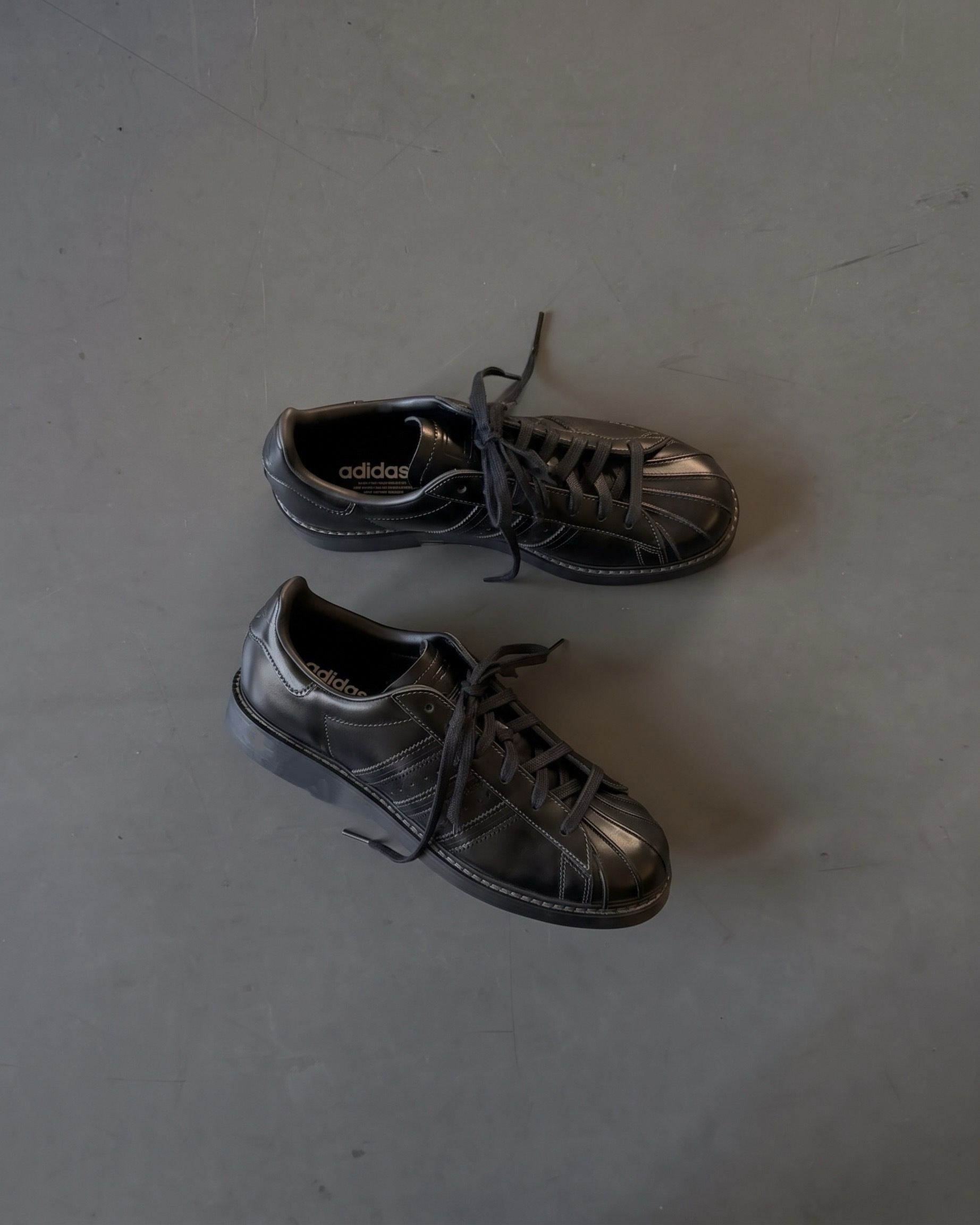 Adidas 愛迪達 Superstar Lux 復古 皮革 貝殼鞋 黑