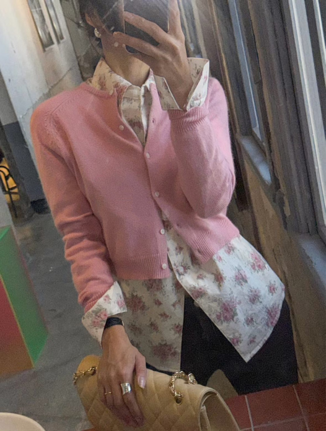 古典玫瑰襯衫