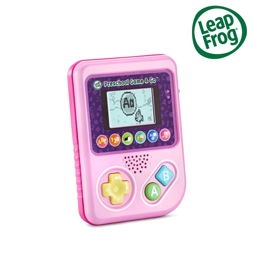 【LeapFrog】ABC探險遊戲機(粉色)