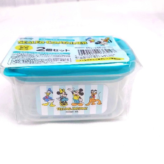 Mickey and Friends 迷你食物盒2個裝 220＋130ml