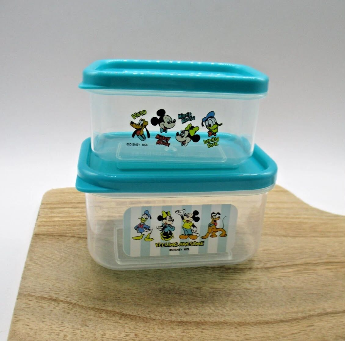 Mickey and Friends 迷你食物盒2個裝 220＋130ml