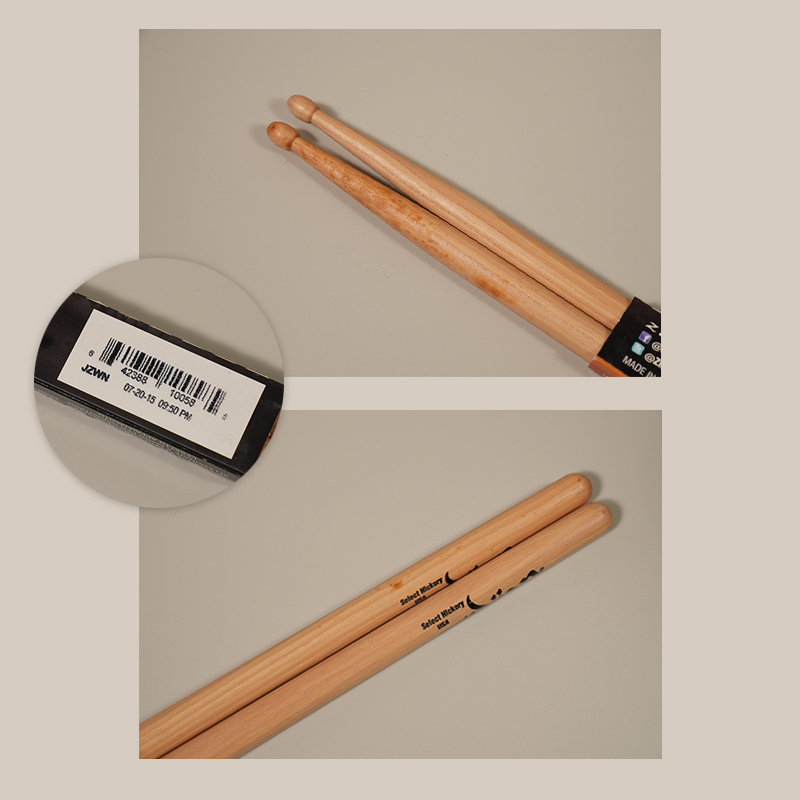 福利品 出清 Zildjian JZWN JAZZ 胡桃木 鼓棒 木頭黃斑 一雙售