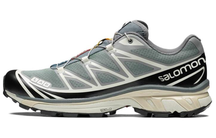 【代購】SALOMON XT 6 Breathable Low top Running Shoes Unisex Heritage Gray L47305700